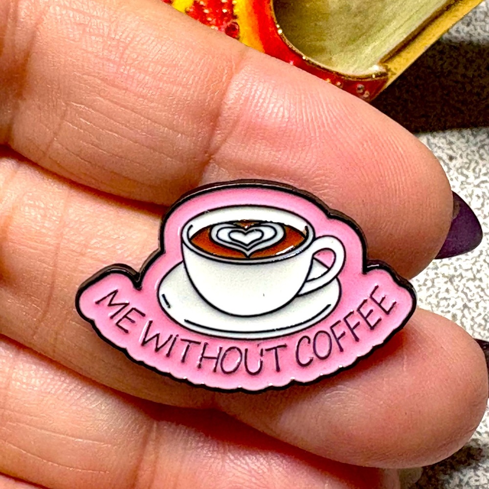 ⭐️🎁 coffee pin-daily Java, jet fuel
